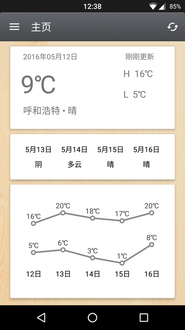 纸片天气截图2