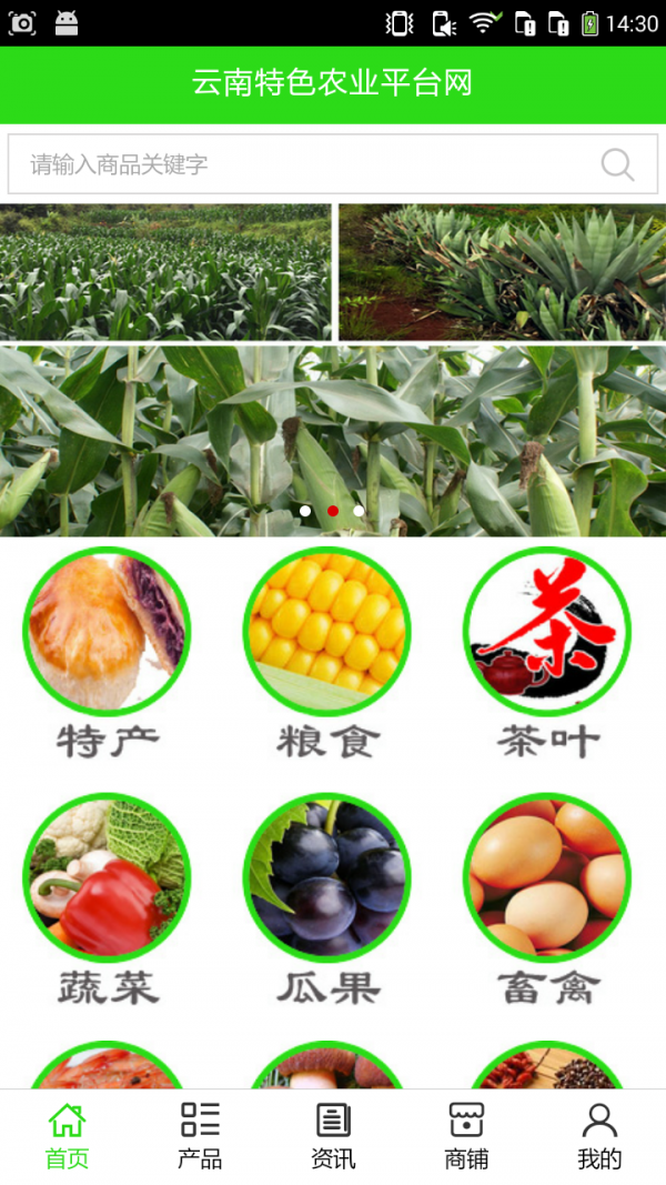 云南特色农业平台网截图1
