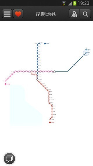 昆明地铁截图1