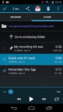 Easy Voice Recorder Pro截图3