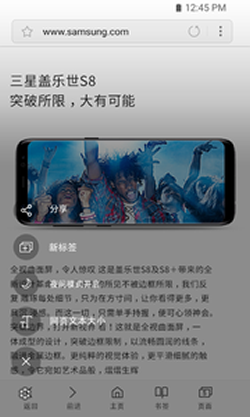 三星浏览器Beta版截图1