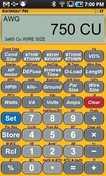 ElectriCalc Pro Calculator截图1