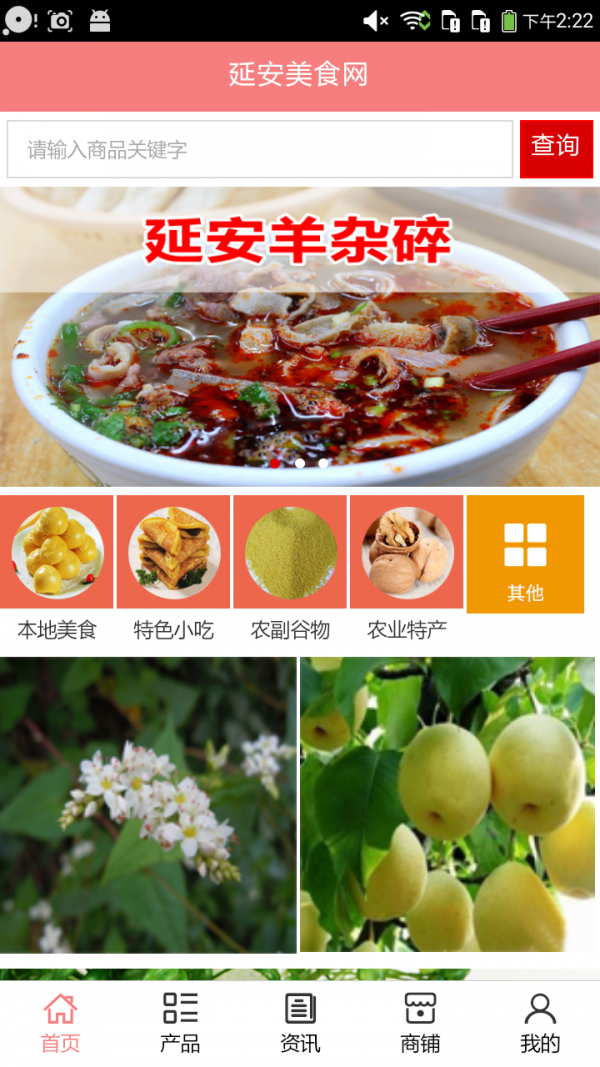 延安美食网截图1