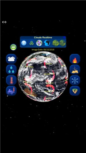 3D地球气候展示截图2