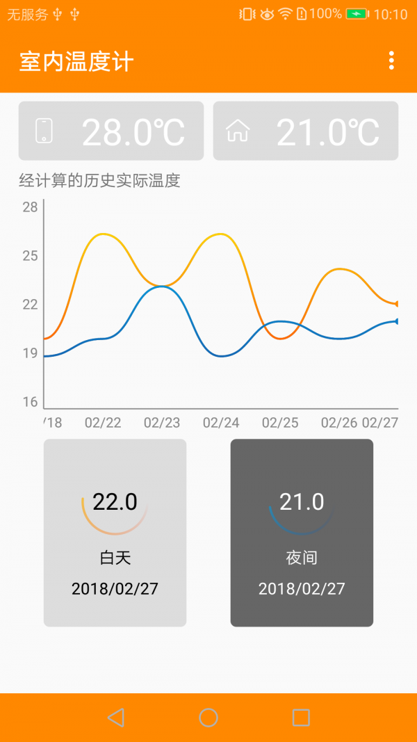 室内温度计截图4