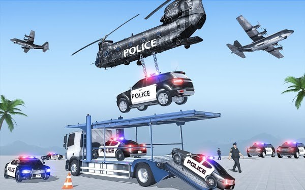 美国警车卡车运输模拟器截图2
