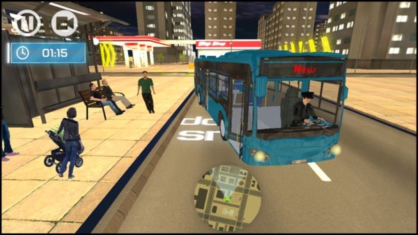 大城市巴士模拟器截图2