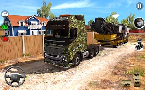 军队卡车运输模拟器2021截图3