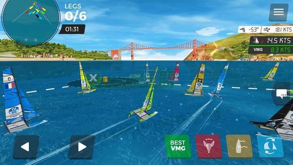海上虚拟帆船赛截图1