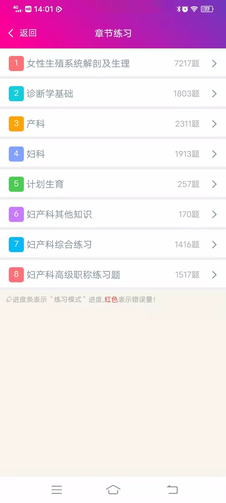 妇产科高级职称总题库截图1